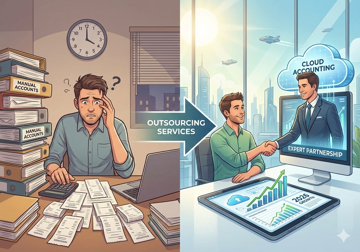 How Accounting Outsourcing Services Are Transforming Small Businesses in 2026
